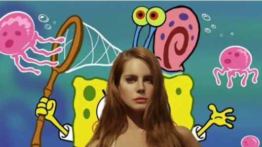 Cover Ride oleh AI Spongebob (penyanyi asli: Lana Del Rey)
