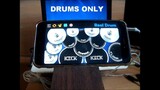 DJ You Know I'll Go Get (DRUMS ONLY) Tiktok Song (Real Drum App Covers by Raymund)