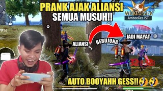 PRANK ALIANSI PALING NGESELIN BIKIN MUSUH AUTO EMOSI🤣!!