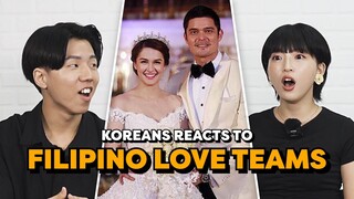 🇵🇭Koreans React to Real Life Filipino Love Team Couples 🇰🇷 | DonBelle, KimXi, DongYan and more!