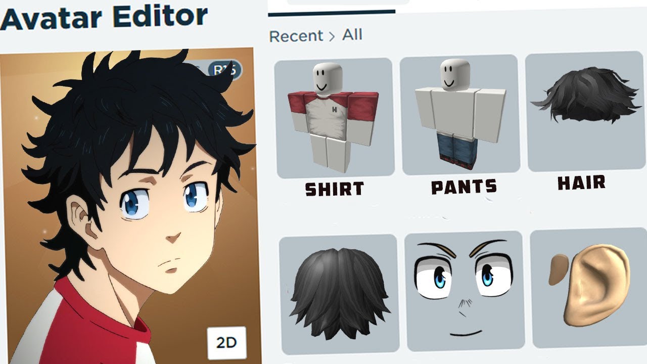 How to make Adult Takemichi Hanagaki Avatar in Roblox TOKYO ...