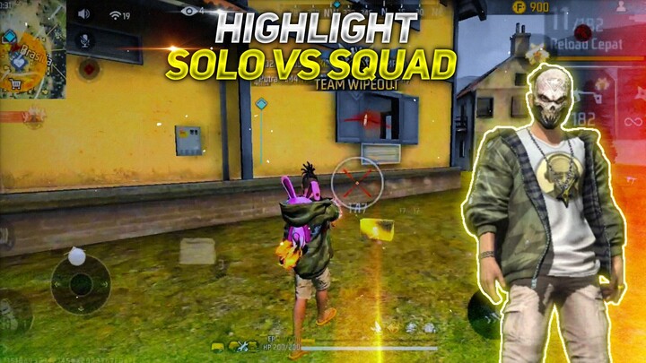 HIGHLIGHT SOLO VS SQUAD‼️