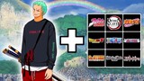 One Piece Roronoa Zoro in Different Anime Styles