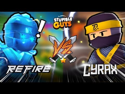 Menantang Top Global! ReFire vs Cyrax - Stumble Guys Indonesia