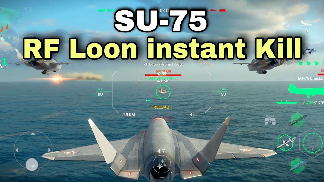 Modern Warships Su 75 Killing Rf Loon In An Instant Bilibili