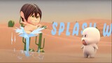 Chibi Titans 1 I Splash Water _ Chibi Attack On Titan Animation