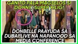 DONBELLE UPDATES|DONNY PANGILINAN|BELLE MARIANO MAY PAAYUDA SA DUBAI|MEDIZ CON KILIG SA NASAKSIHAN