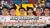 RRQ Season 9!!! Xin Jadi Jungler Albert GoldLaner!! Permainan RRQ Ngeri Gila!!!
