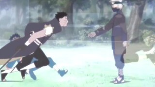 Viên đá Kakashi không thể đẩy đi, bàn tay phải không thể lau chùi, Sharingan không thể tắt