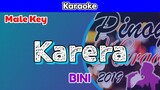 Karera by BINI (Karaoke : Male Key)