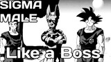 Sigma rule meme but it's anime | dragon ball super | beerus