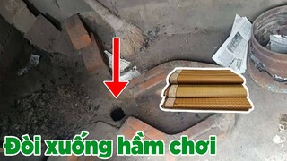 Cô gái về quê thấy căn hầm bí mật đòi xuống khám phá😂 - Top comments FB.