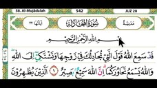 28 - Juz 28 Membaca Alquran Dengan Nada Pelan, Merdu, Dan Mudah Di Ikuti (by Tahsinul Quran & Doa)