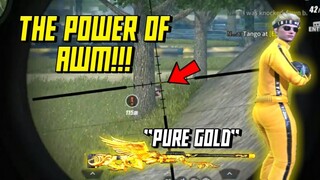 ROS : THE POWER OF AWM!!(SQUAD WIN GAMEPLAY)