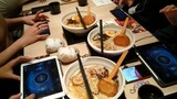 What happens when a group of yinyou dogs are at a ramen restaurant noodle base