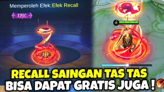 BORONG EFEK RECALL EPIC LIMITED BARU! BISA DAPAT GRATIS SAINGAN RECALL TAS TAS