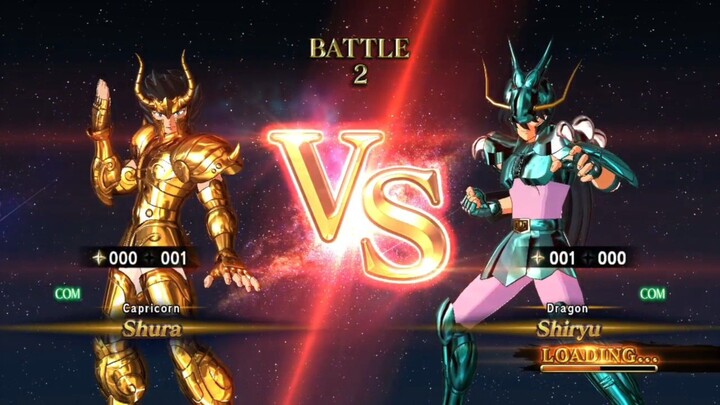 [CAPRICORN] SHURA VS [DRAGON] SHIRYU