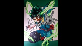 Drawing Deku My Hero Academia