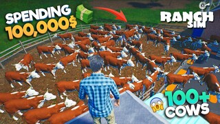 RANCH SIMULATOR | SPENDING 100,000$ (HINDI)