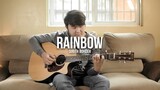 Rainbow - South Border | Fingerstyle Guitar Cover | Lyrics