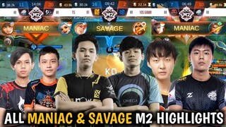 All Savage & Maniac M2 Highlights