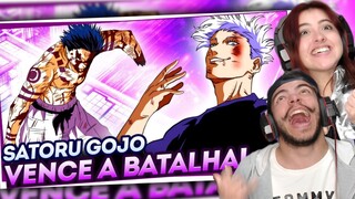 REACT ACABOU! SATORU GOJO É DECLARADO VENCEDOR NA BATALHA CONTRA SUKUNA! Jujutsu Kaisen 235