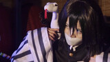 Demon Slayer cos feature filming behind-the-scenes snake column x love column