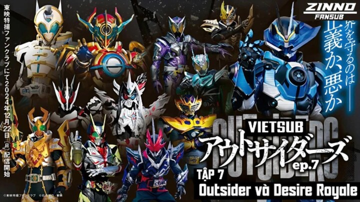 [Vietsub] Kamen Rider Outsider Tập 7 - Outsiders và Desire Royale P6