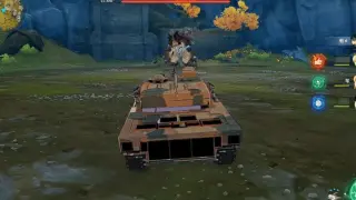 Who said tanks can't beat dragon lizards?