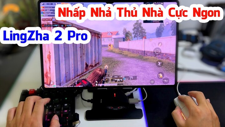 LingZha 2 Pro - Hướng Dẫn Tính Năng Nhấp Nhả PUBG Mobile Bằng Bàn Phím Chuột Thủ Nhà Cực Ngon