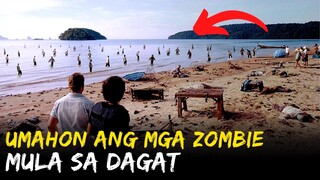 MISTERYOSONG ZOMBIE Umahon Mula Sa Dagat At Inubos Ang Mga Tao | Zombie Tidal Wave Movie Recap