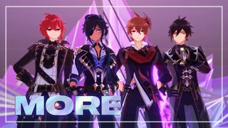 【MMD Genshin Impact】K/DA -MORE (DCKZ  feat. someone )