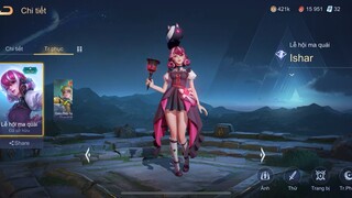 Liên Quân Mobile - Review Skin Ishar Lễ Hội Ma Quái