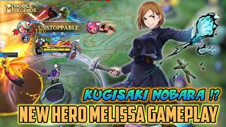 New Hero Melissa Cursed Needle Gameplay - Mobile Legends Bang Bang