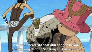 Chopper terlalu polos, ia langsung percaya pada Usopp 🗿