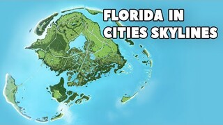 I spent 6 MONTHS making FLORIDA in Cities Skylines | Sunset City 1