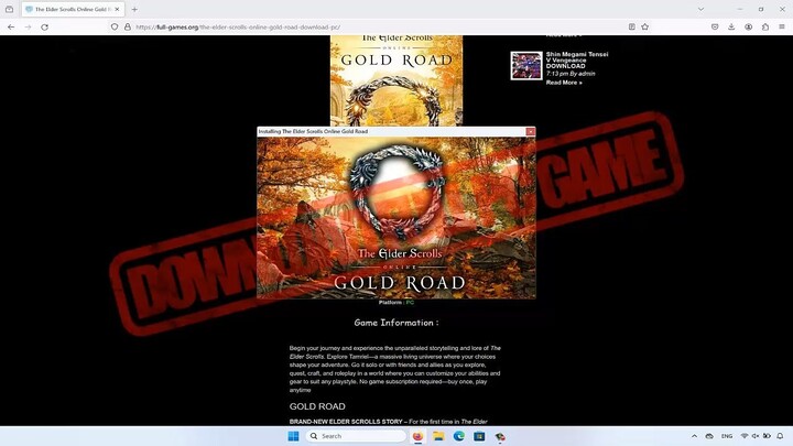 The Elder Scrolls Online Gold Road Descargar Juegos PC Full Español
