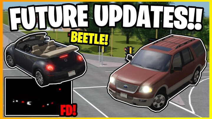NEW FIRE DEPARTMENT CAR, NEW CARS COMING TO GREENVILLE!! - Roblox Greenville