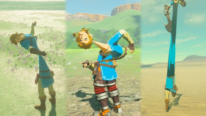 The SPAGHETTI LINK Glitch! Stretch and Bend Like Never Before! | Zelda: Breath of the Wild