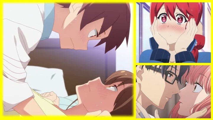 Disuruh Praktek Langsung - 5 Momen Ciuman Lucu Dalam Anime #LMM