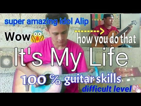 Alip_Ba_Ta- It's My Life - Bon Jovi (Fingerstyle) Collaboration Reaction video w/ Filipino guitarist