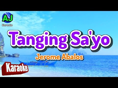 TANGING SA'YO - Jerome Abalos | KARAOKE HD