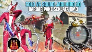 SOLO VS SQUAD PAKE XM8 AUTO JADI HIRO 10 🔥 BERBURU BOCIL EPEP DI BERMUDA - FREE FIRE INDONESIA