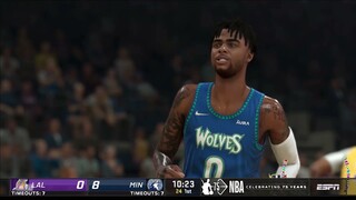 NBA2K22 FULL GAME HIGHLIGHTS I LAKERS VS TIMBERWOLVES I NBA Regular Season January 2, 2022 I NBA2k22