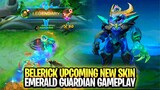 Belerick Upcoming Special Skin Emerald Guardian Gameplay | Mobile Legends: Bang Bang