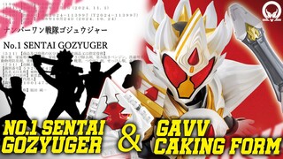 Update Resmi Super Sentai Terbaru No.1 Sentai Gozyuger & Upgrade Form Kamen Rider Gavv Caking Form