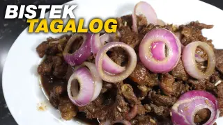 BISTEK TAGALOG | PINOY BEEF STEAK | FILIPINO BEEF STEAK RECIPE  | BEST EVER LUTONG BAHAY RECIPES