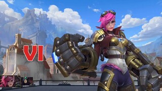 Wild Rift Closed Beta: Vi (Fighter) Gameplay