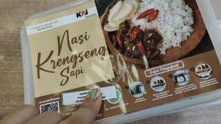 Review makanan di argo parahyangan 🥳