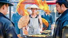 Chàng trai nghèo bán đồ nướng lề đường bị đám côn đồ tới lật bàn, kết quả cả  - Phụ đề tiếng Việt